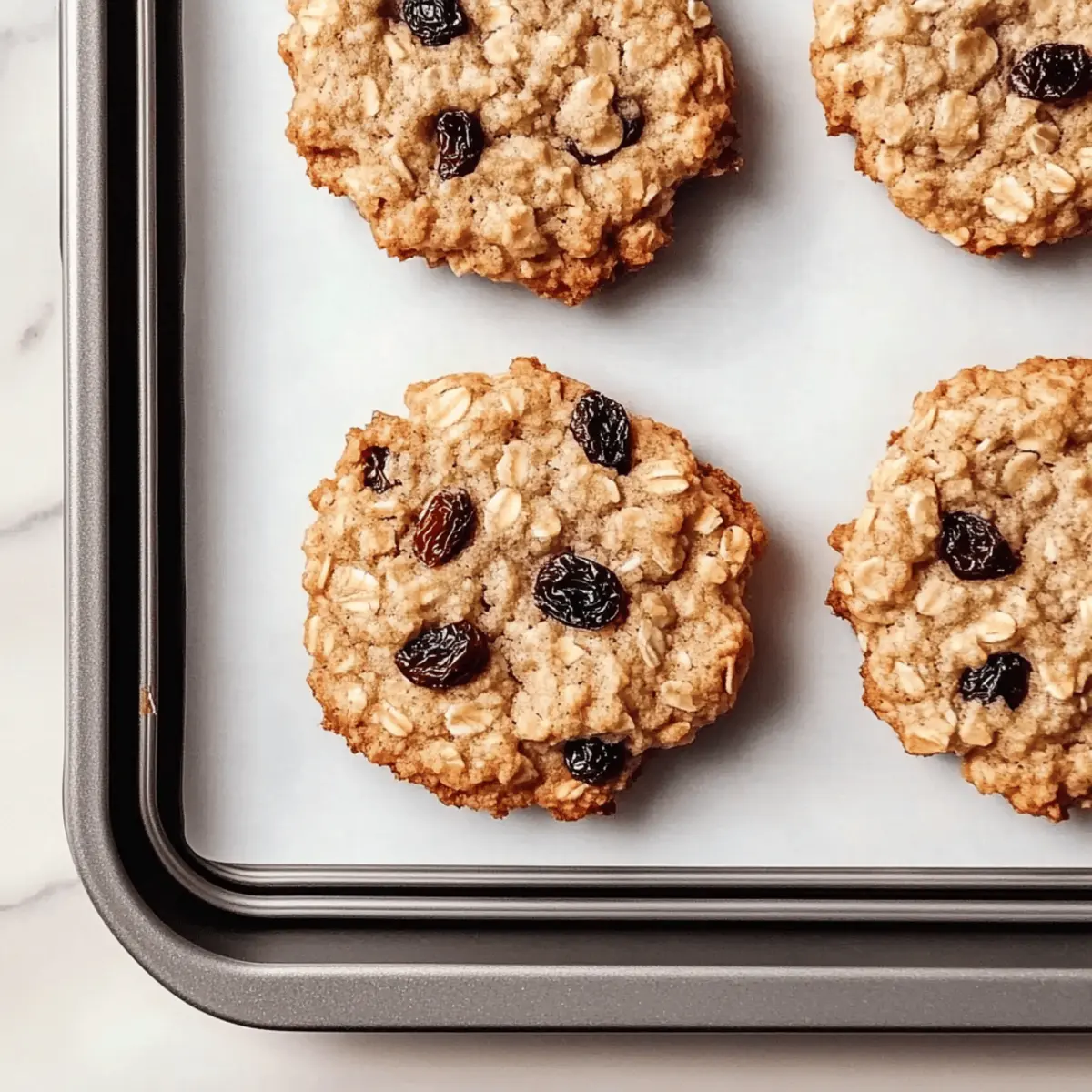 Chewy Cinnamon Gluten-Free Oatmeal Raisin Cookies Recipe