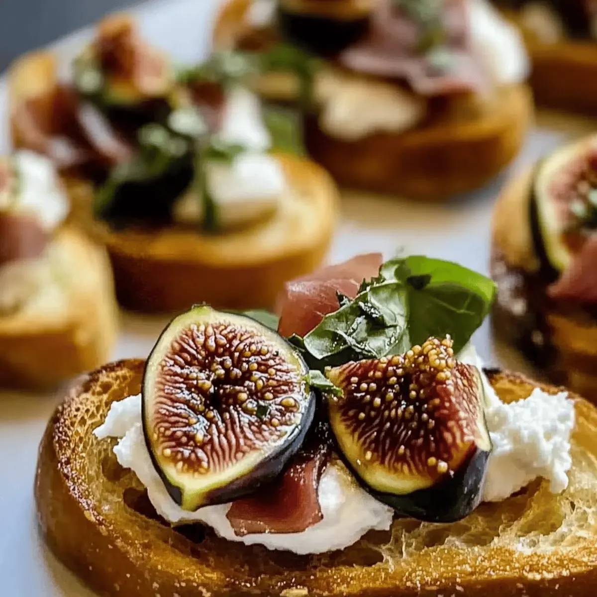 Golden Fig Bruschetta: A Sweet & Savory Appetizer Delight