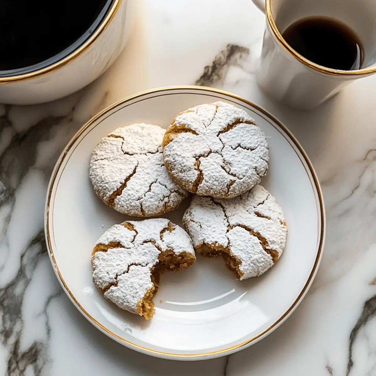 Cinnamon Coffee Crinkles: Soft Chewy Cookies for Coffee Lovers