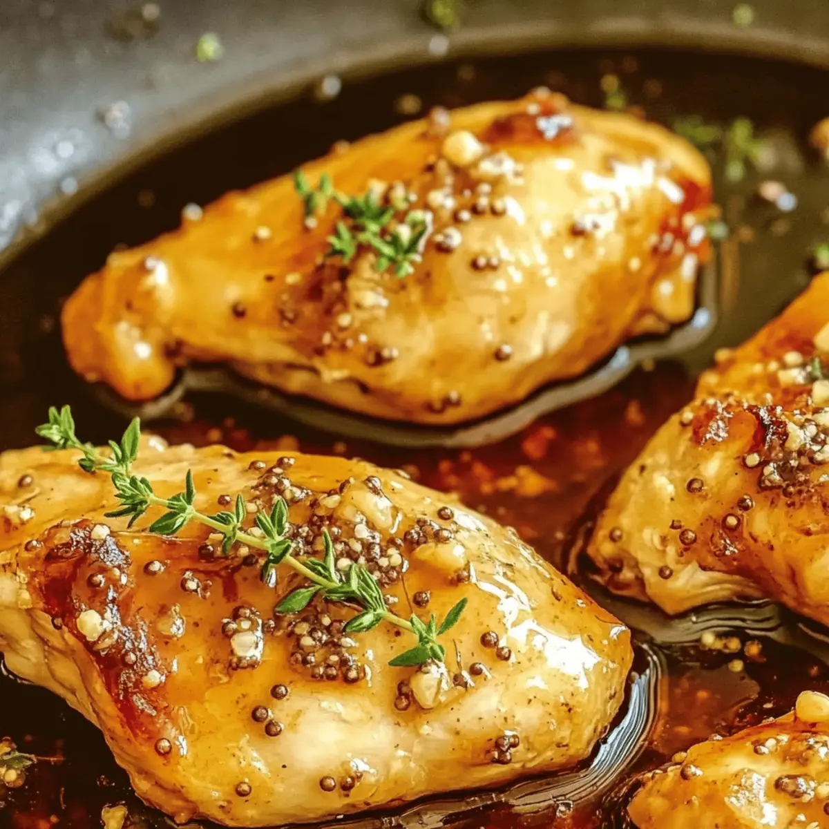 Maple Mustard Glazed Chicken: Quick, Savory Bliss in 30 Minutes