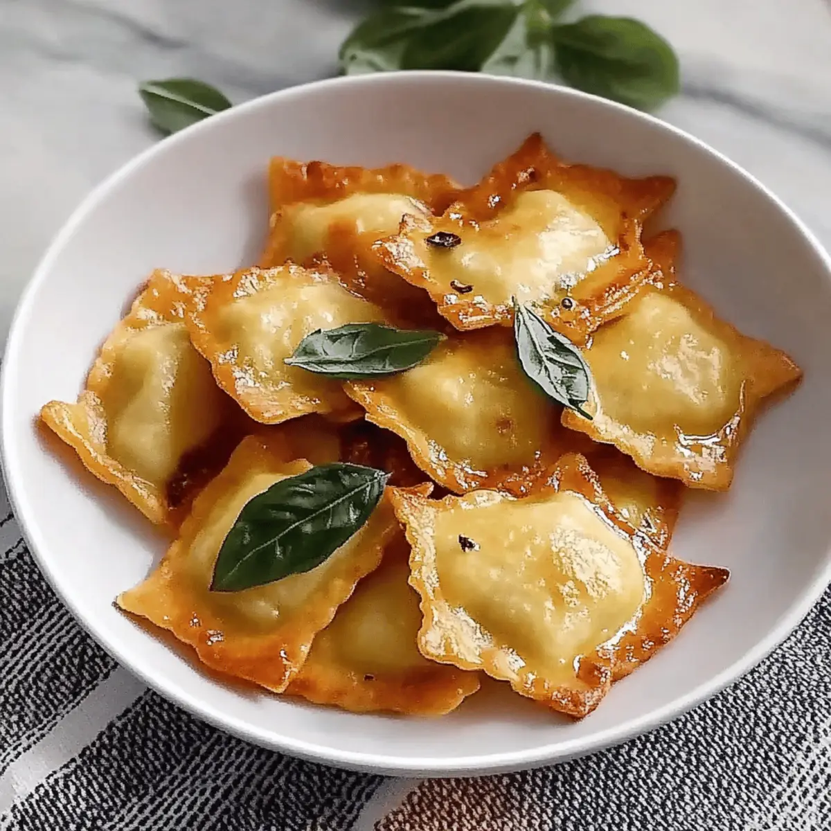 Crispy Pumpkin Ravioli: A Cozy Fall Comfort Dish You’ll Love