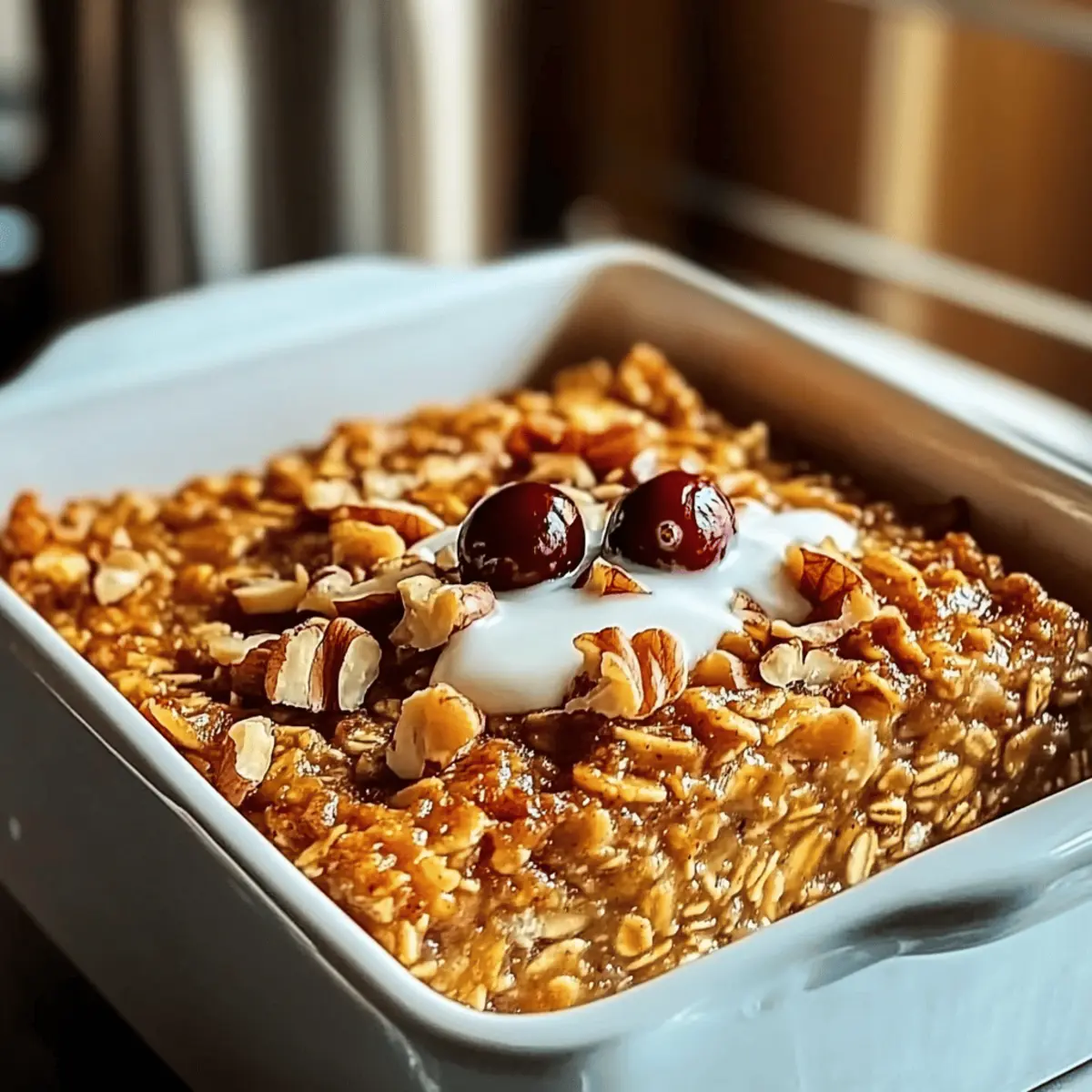 Cozy Pumpkin Baked Oatmeal for Nourishing Mornings