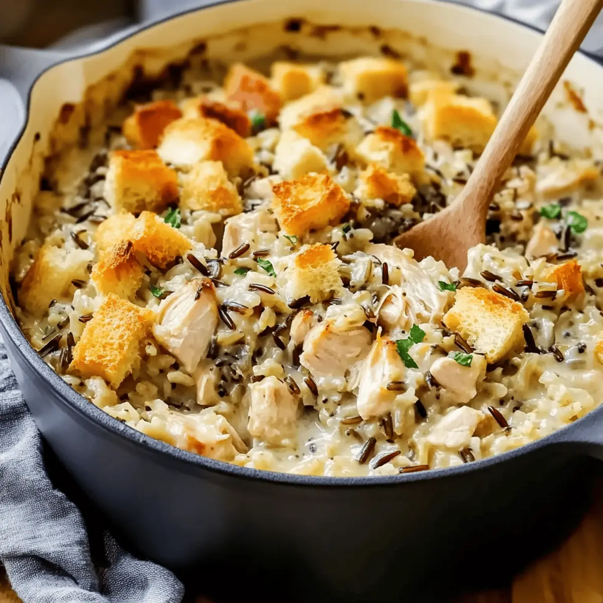 Cozy Up with Chicken Wild Rice Casserole for Comfort Food Bliss
