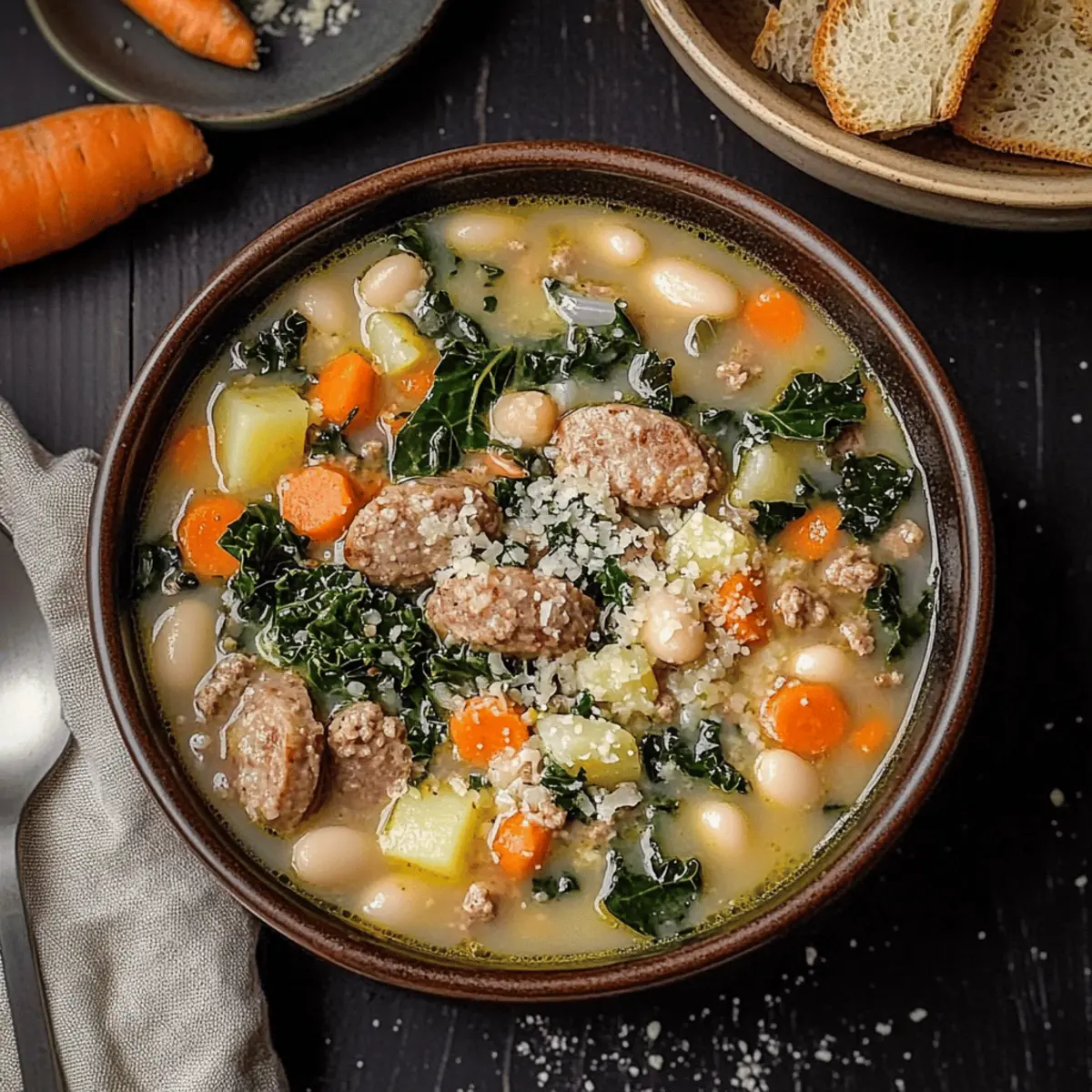 Hearty Italian Sausage and White Bean Soup for Cozy Nights