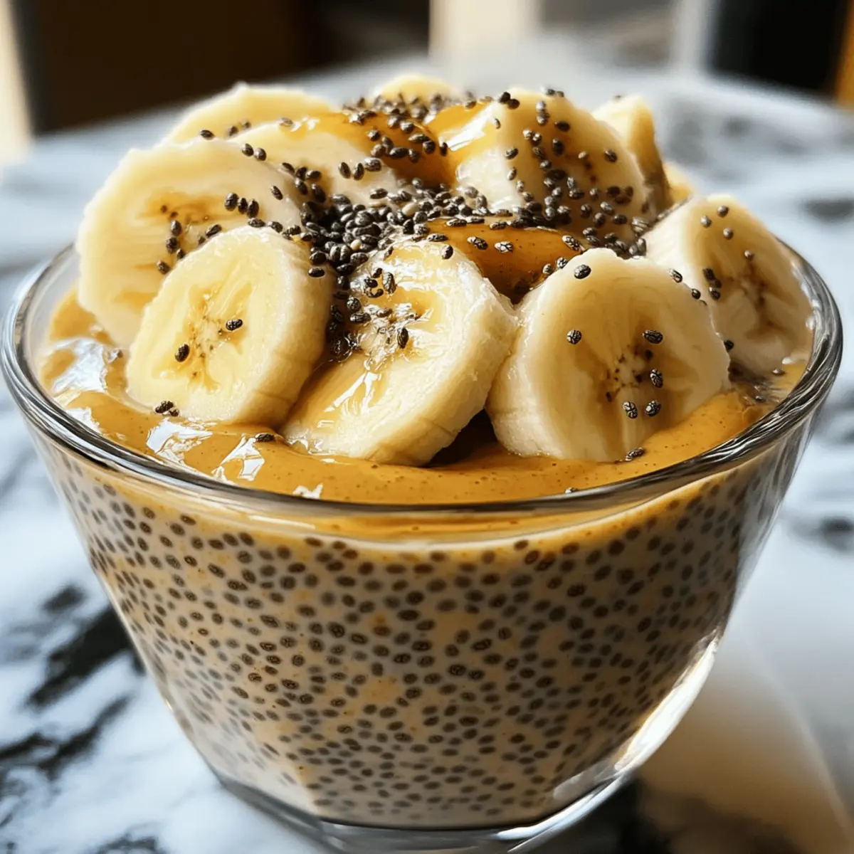 Peanut Butter Banana Chia Pudding for a Healthy Indulgence
