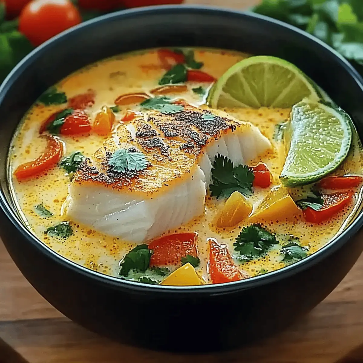 Coconut Lime Fish Soup: A Tropical Escape in Every Spoonful
