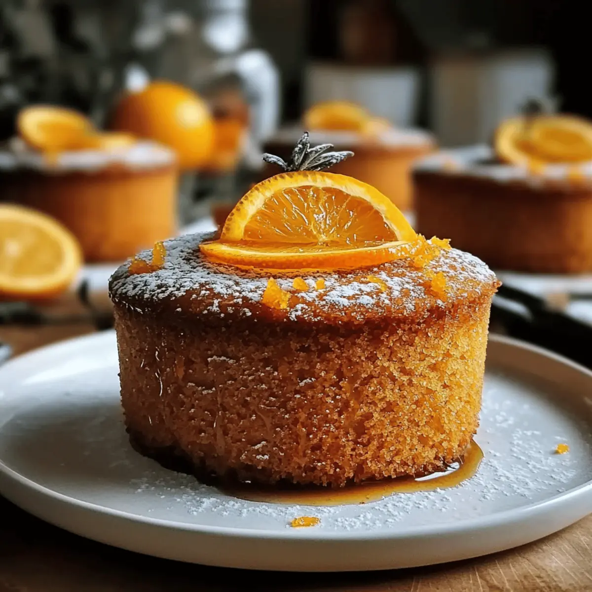 Moist Orange Ginger Honey Cake | A Comforting Holiday Delight