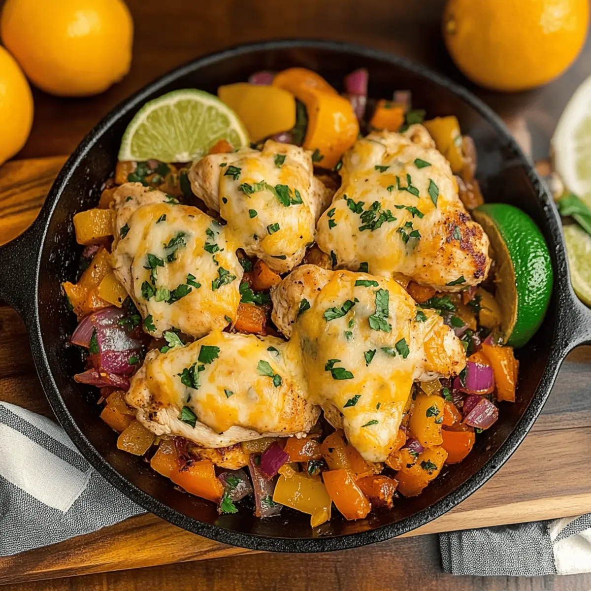 Savor the Flavor: Easy Baja Chicken Skillet Recipe