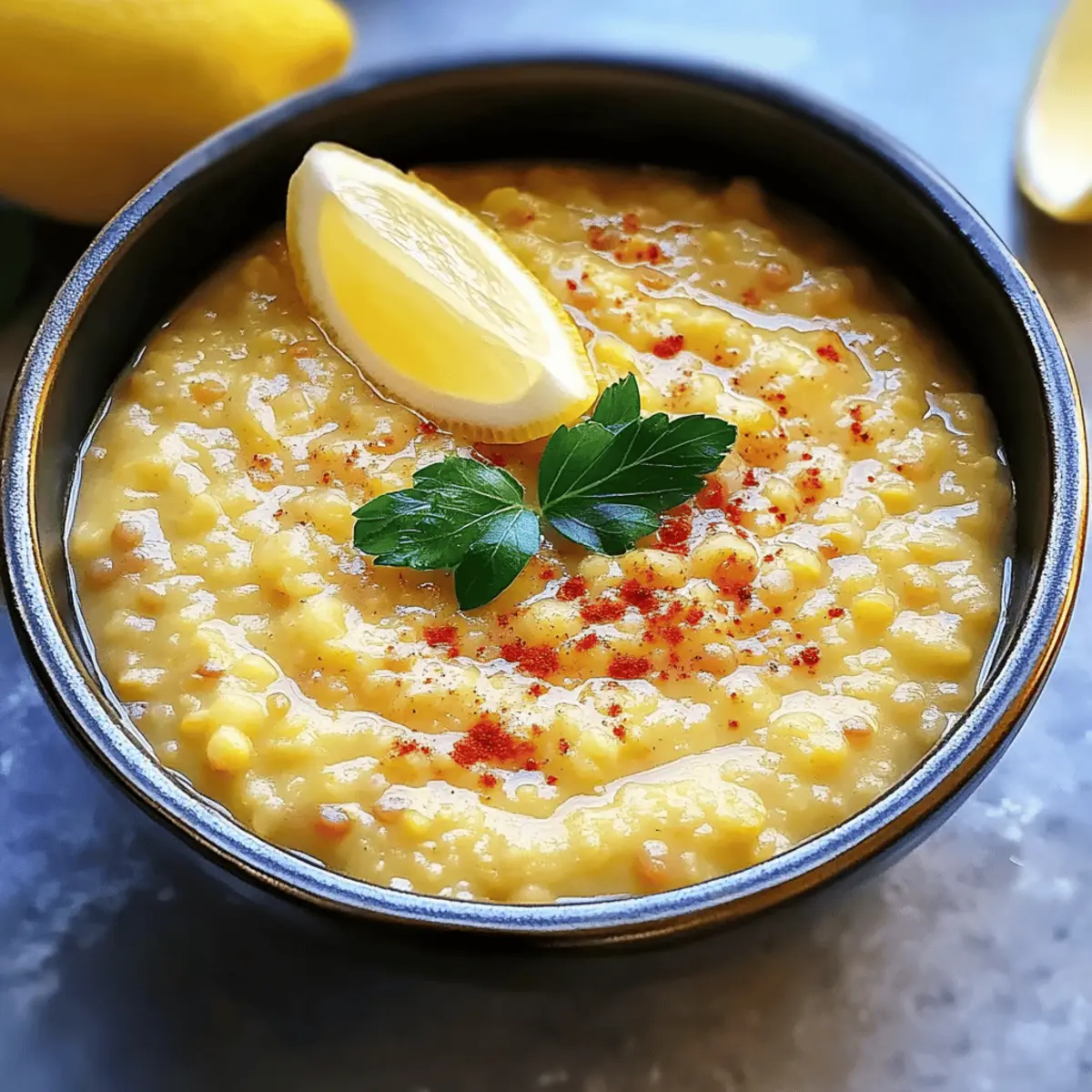 Revitalize Your Dinner with Zesty Lemon Lentil Soup