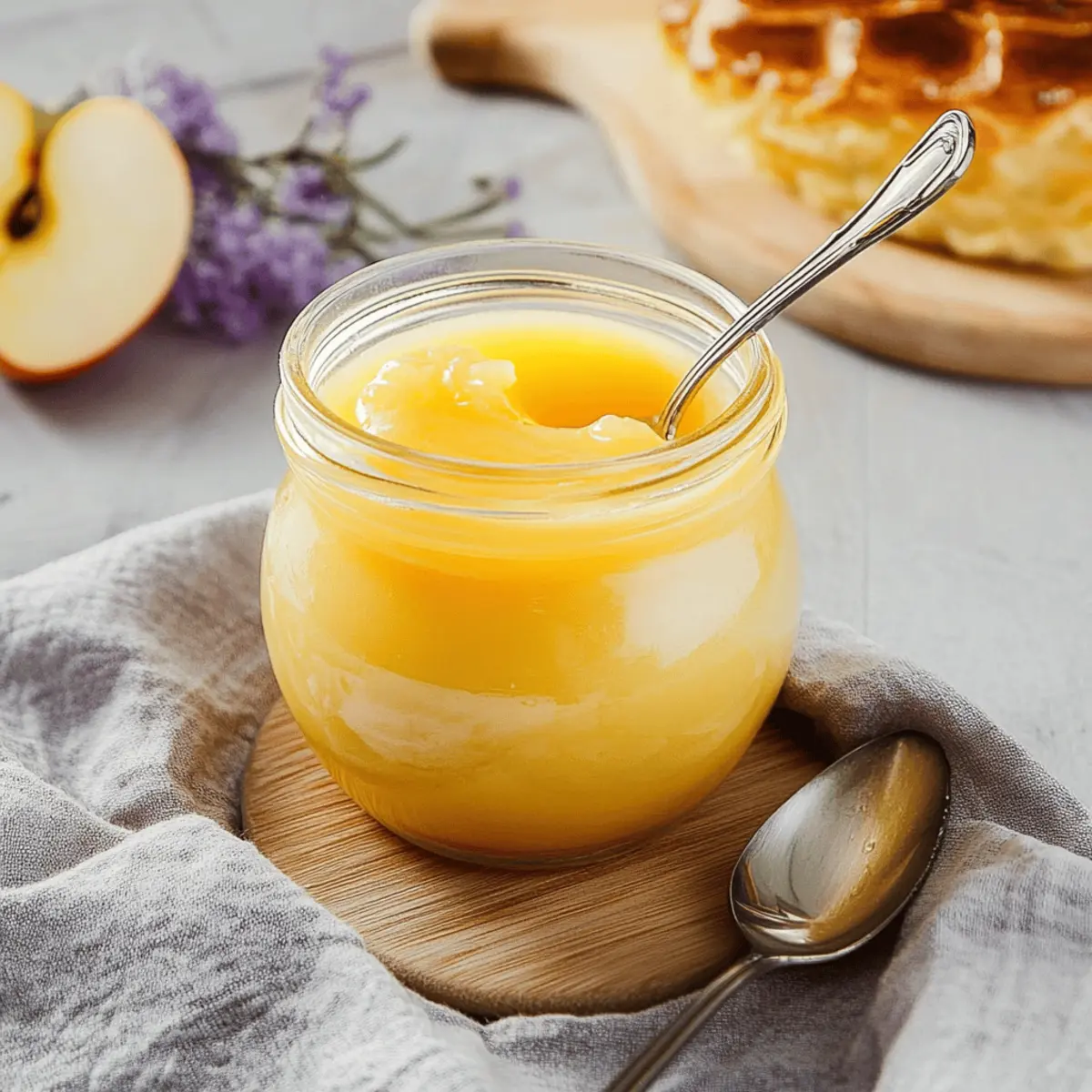 Apple Curd Bliss: Easy Recipe for a Creamy Breakfast Treat