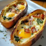 Baked Egg Boats