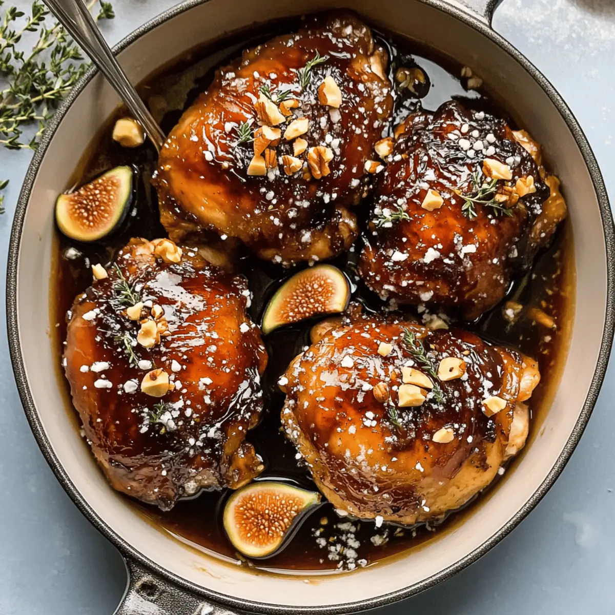 Balsamic Fig Glazed Chicken: A Sweet and Savory Delight