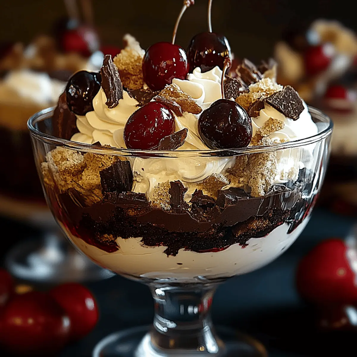 Irresistible Black Forest Trifle for Christmas Gatherings