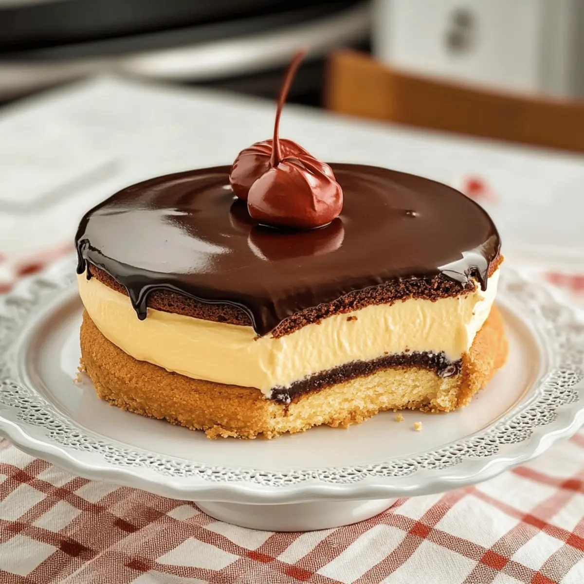 Decadent Boston Cream Pie: A Slice of Pure Comfort