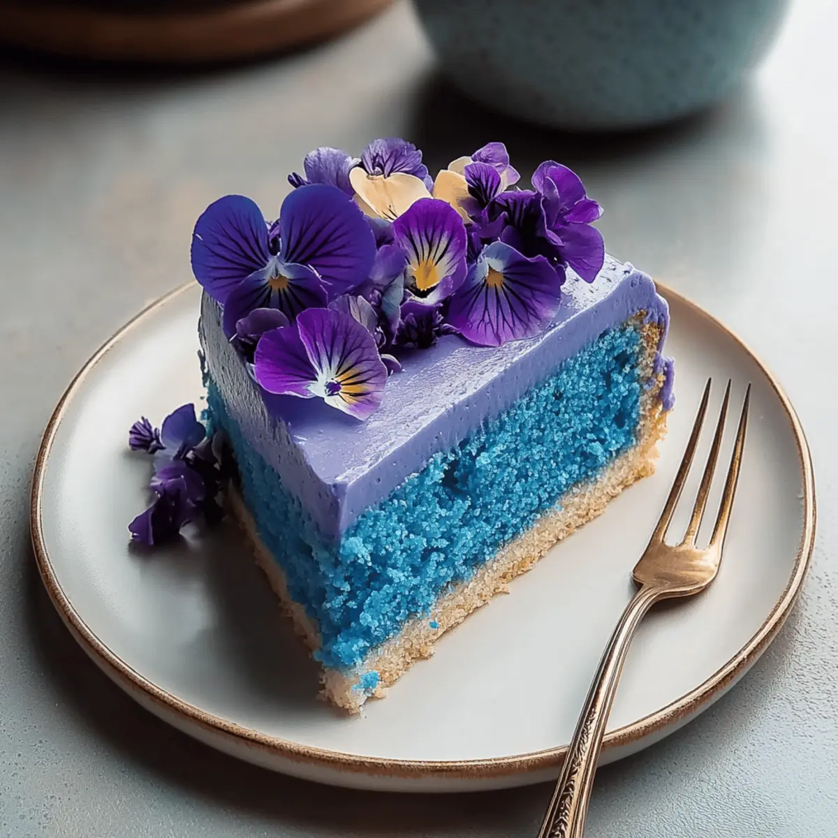 Butterfly Pea Flower Cake: A Stunning Treat with Floral Flavor