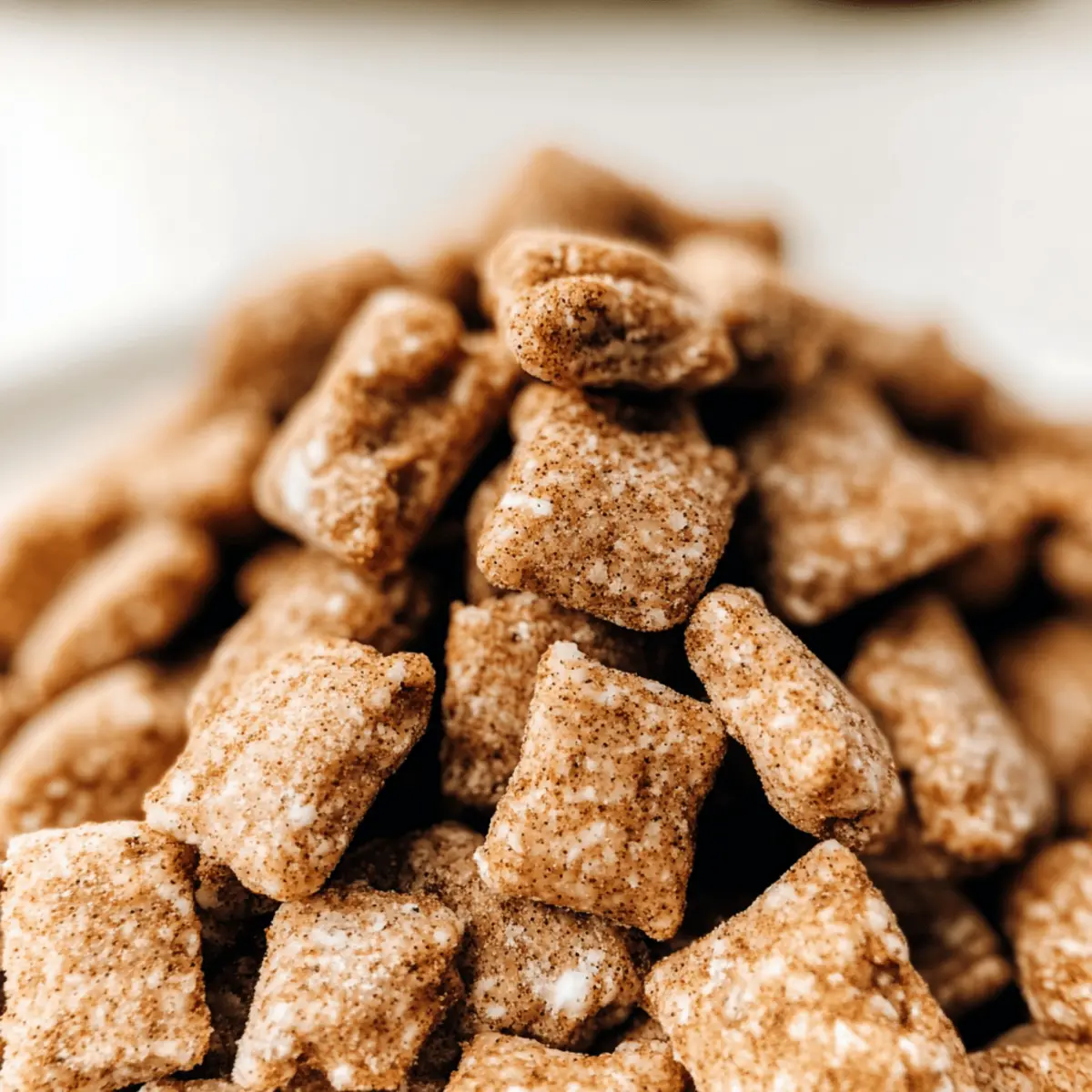 Delicious Chai Snickerdoodle Puppy Chow for Cozy Snacking