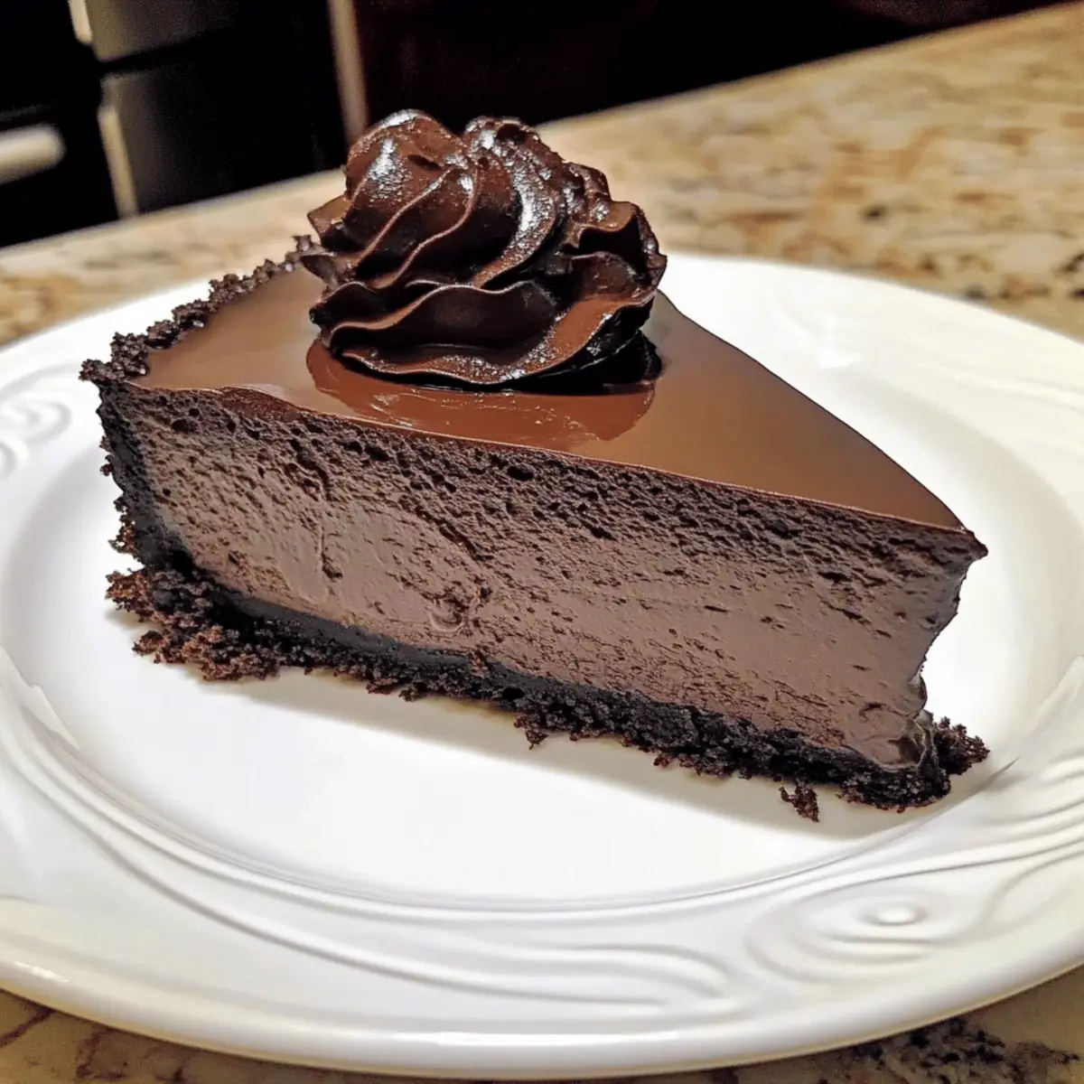 Decadent Chocolate Fudge Truffle Cheesecake to Indulge In