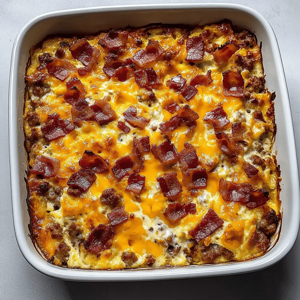 Crack Breakfast Casserole: A Savory Make-Ahead Delight