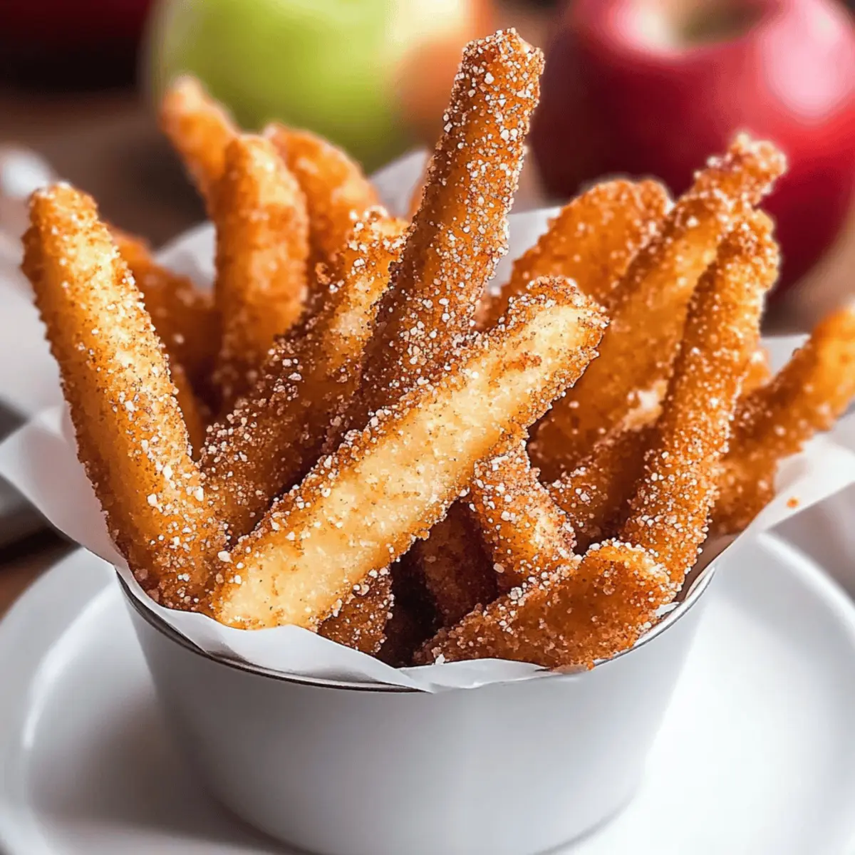 Crispy Air Fryer Apple Fries That’ll Wow Your Taste Buds