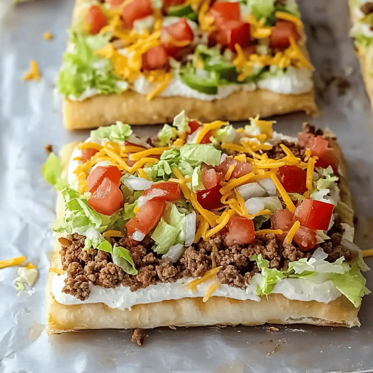 Easy Crescent Roll Taco Pizza for Effortless Family Fun