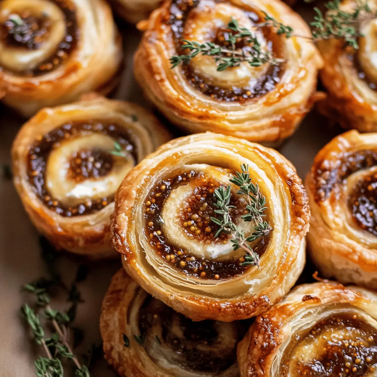 Irresistible Fig and Goat Cheese Pinwheels for Easy Entertaining