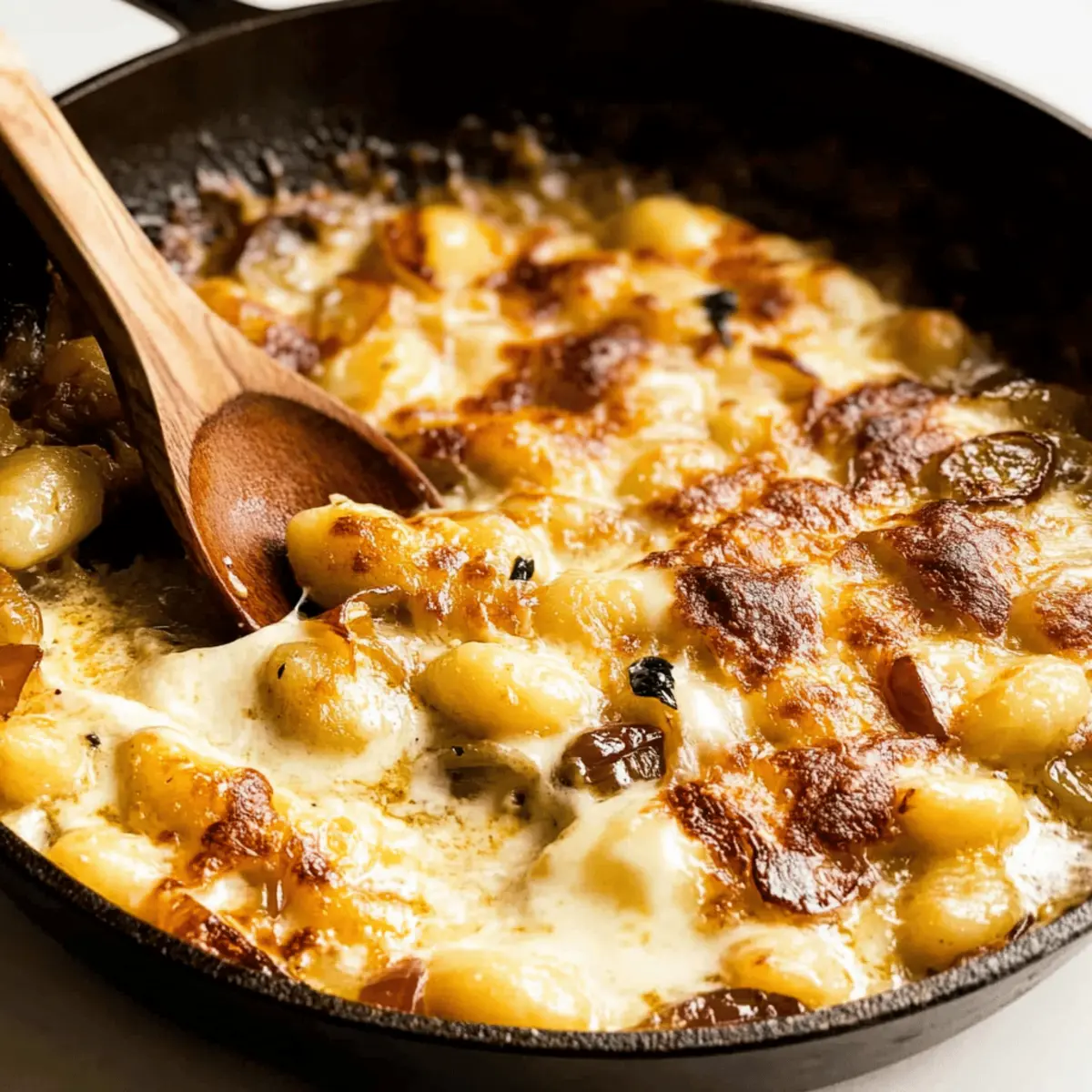 Cozy Up with Creamy French Onion Gnocchi Tonight