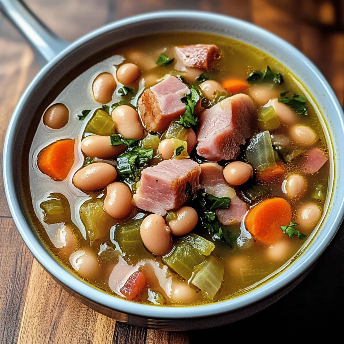 Ham Hock and Bean Cabbage Soup: Comfort in Every Spoonful