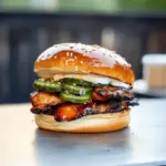 Korean BBQ Grilled Chicken Sandwich