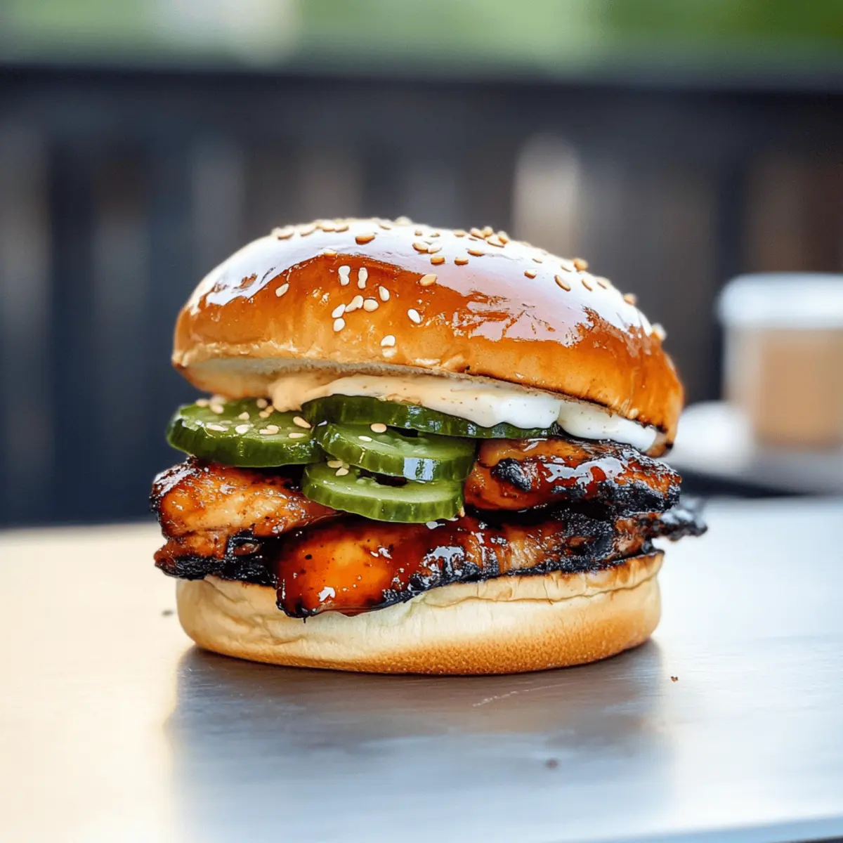 Savor the Flavor: Korean BBQ Grilled Chicken Sandwich Recipe