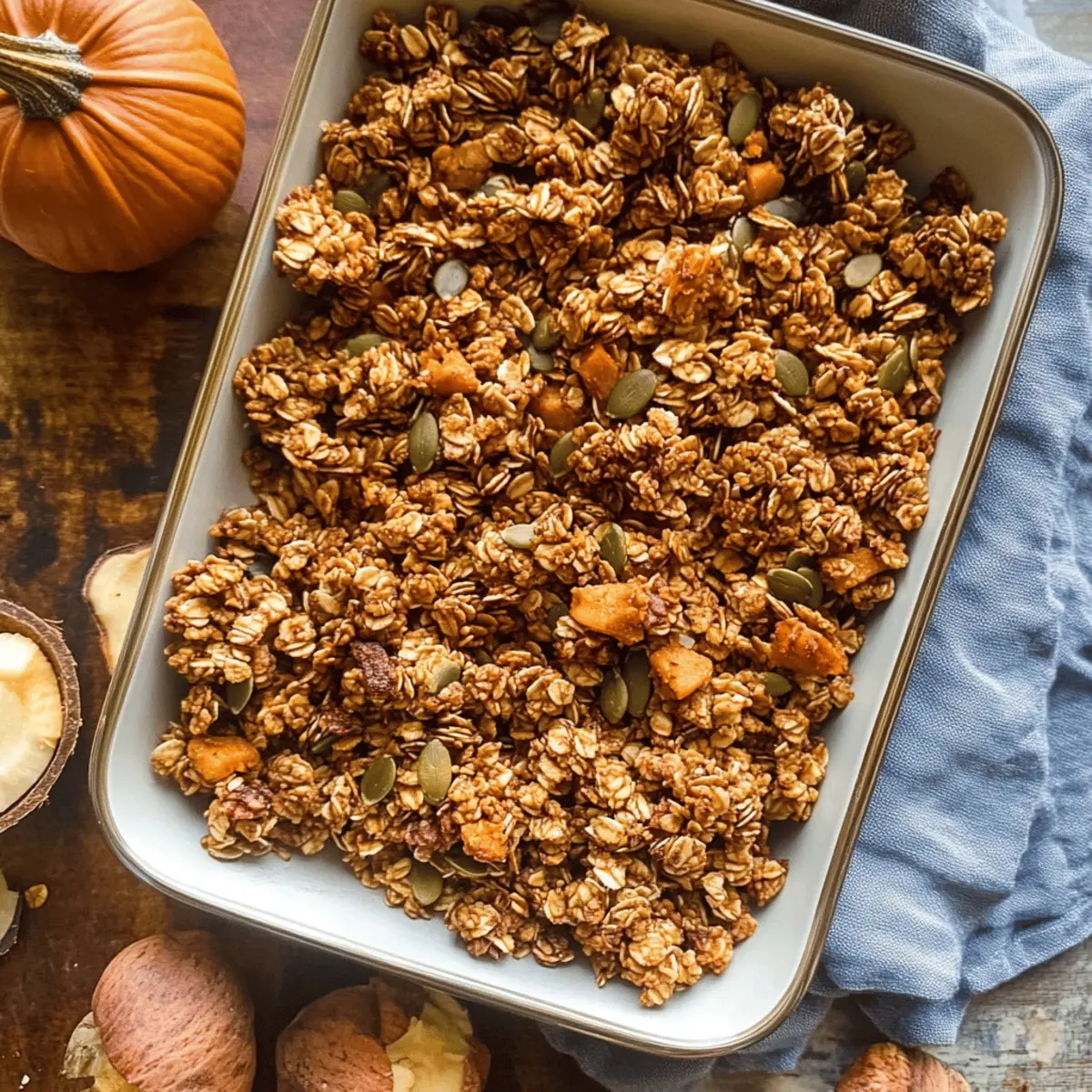 Delicious Maple Pumpkin Granola That’s Quick and Healthy
