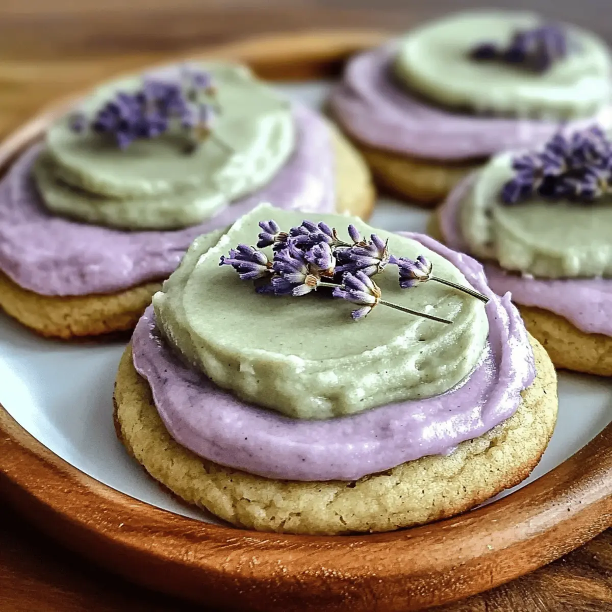 Heavenly Matcha Lavender Sugar Cookies You’ll Adore