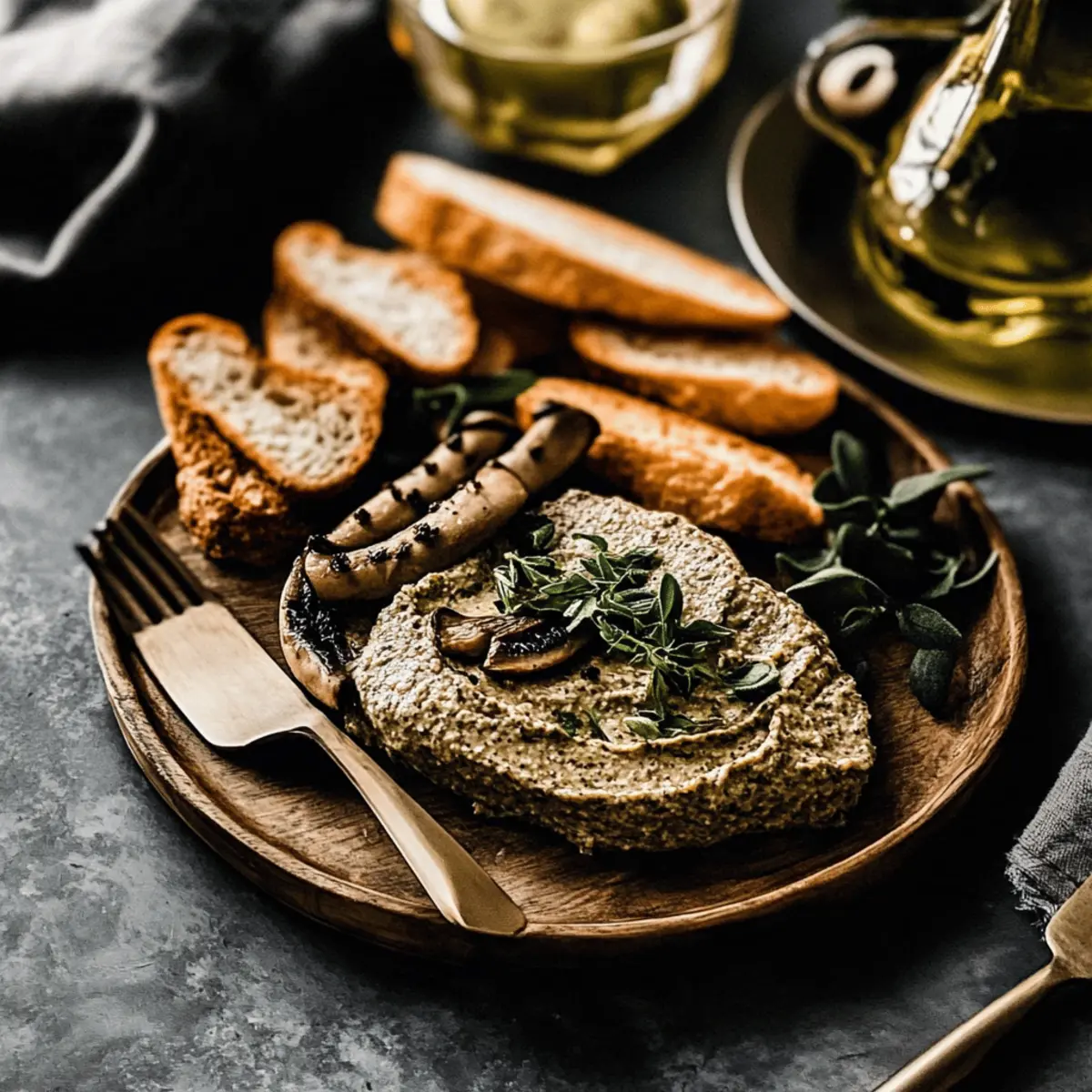 Irresistible Mushroom Pâté: A Creamy Vegan Delight!