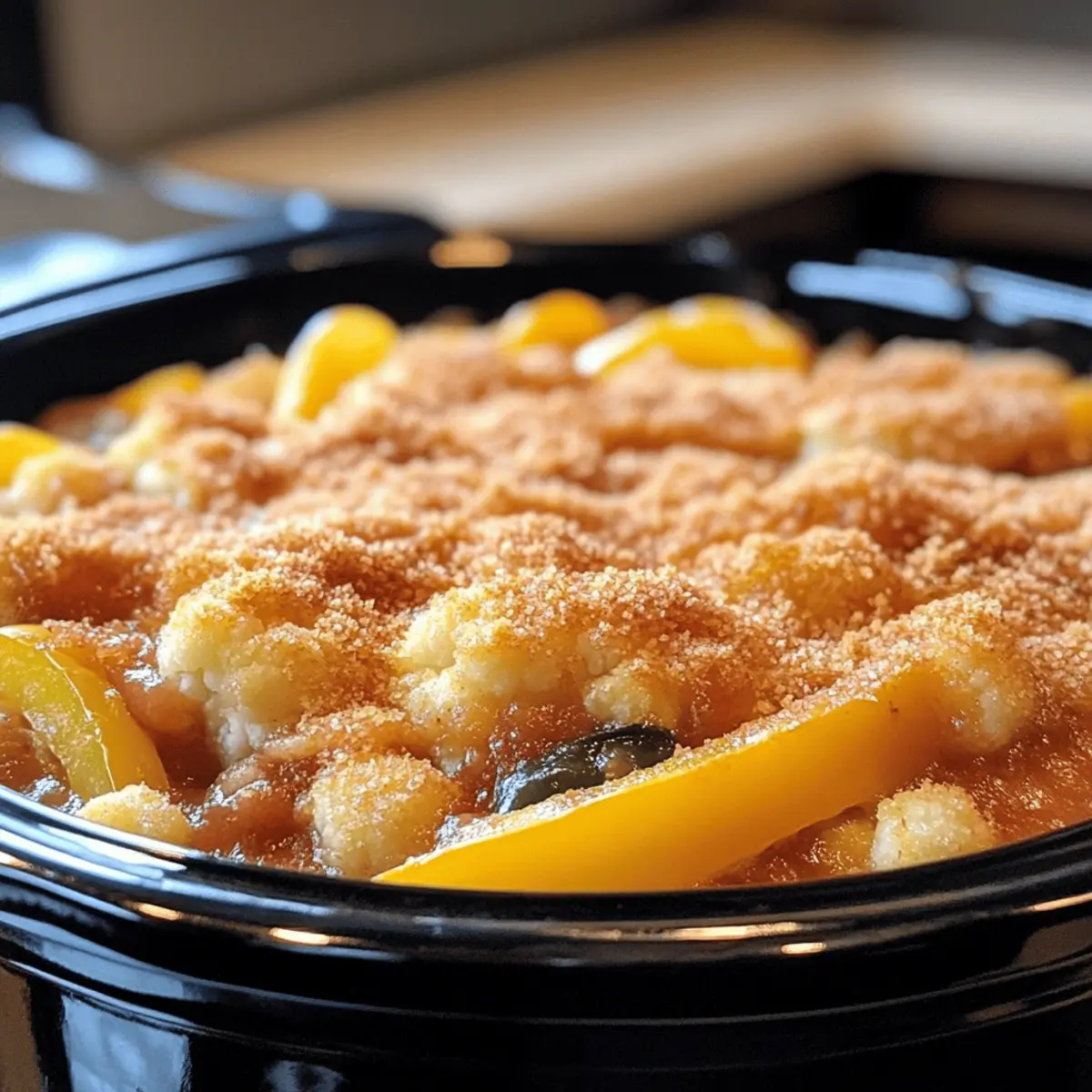 Peach Cobbler Magic: Sweetness That Warms the Soul