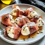 Prosciutto Wrapped Mozzarella Bites