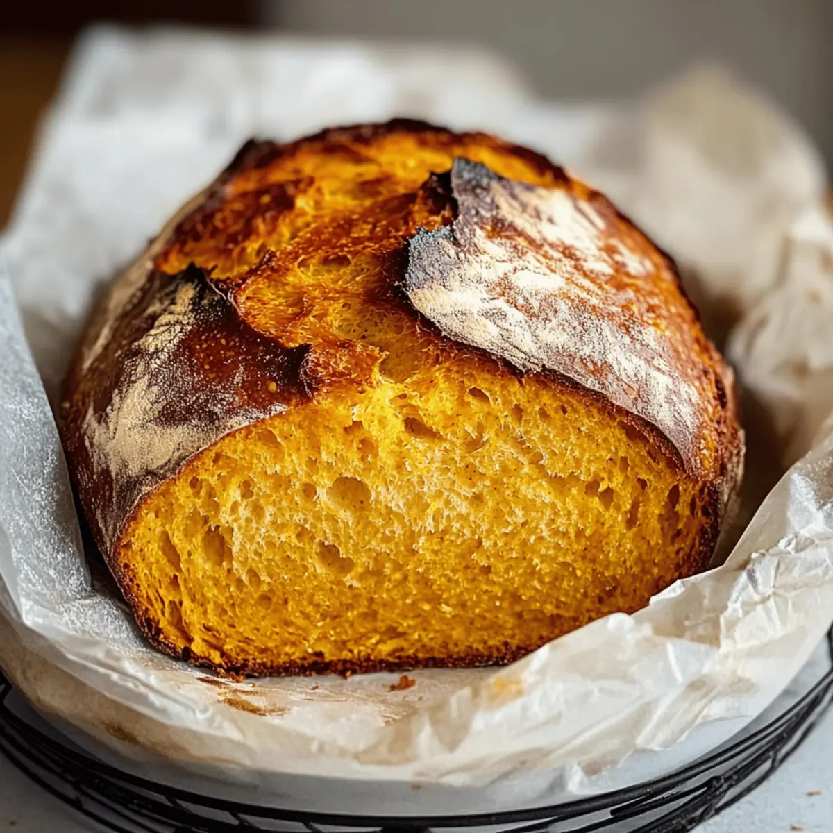 Pumpkin Sourdough Bread for a Cozy Fall Delight