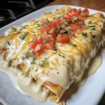 Queso Chicken Enchiladas