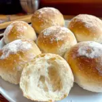 Soft & Chewy Sourdough Ciabatta Hamburger Buns