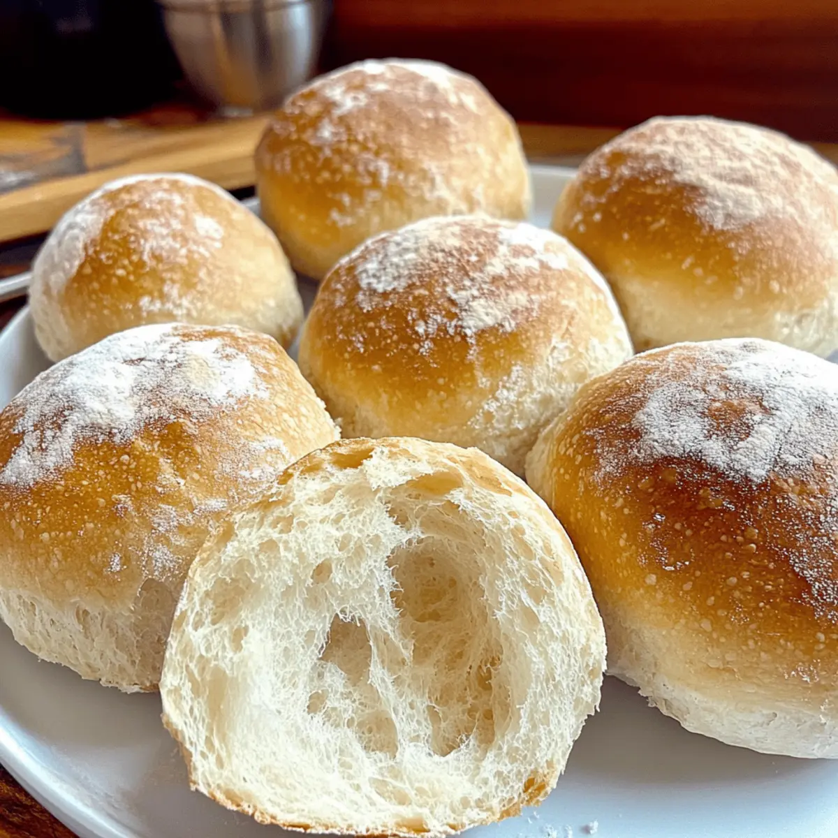 Soft & Chewy Sourdough Ciabatta Hamburger Buns to Savor