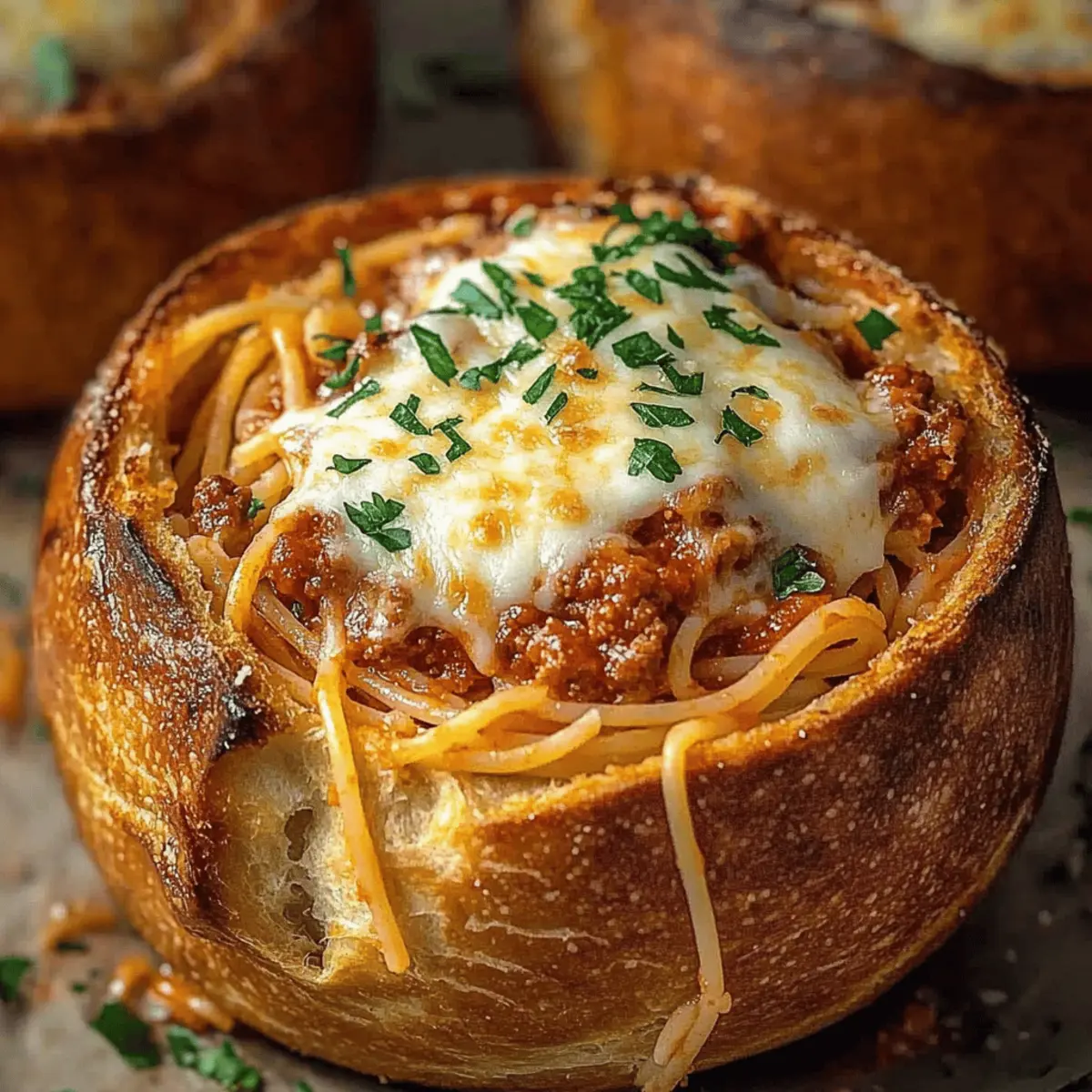 Spaghetti Garlic Bread Bowls: The Cozy Meal You’ll Crave