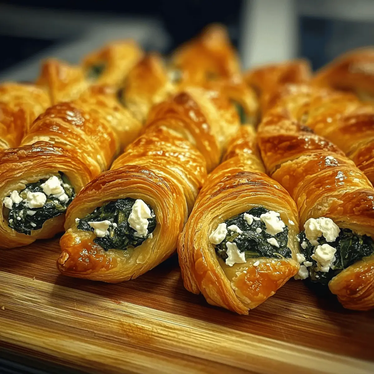 Savory Spinach and Feta Puff Pastry Twists for Effortless Snacking