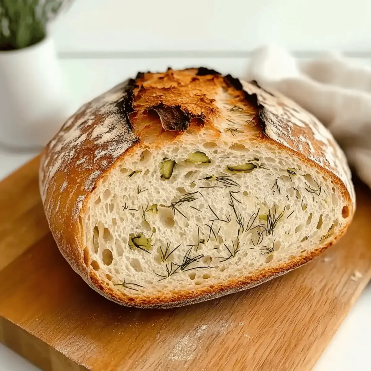 Tangy Dill Pickle Sourdough Bread That’s a Flavor Revolution