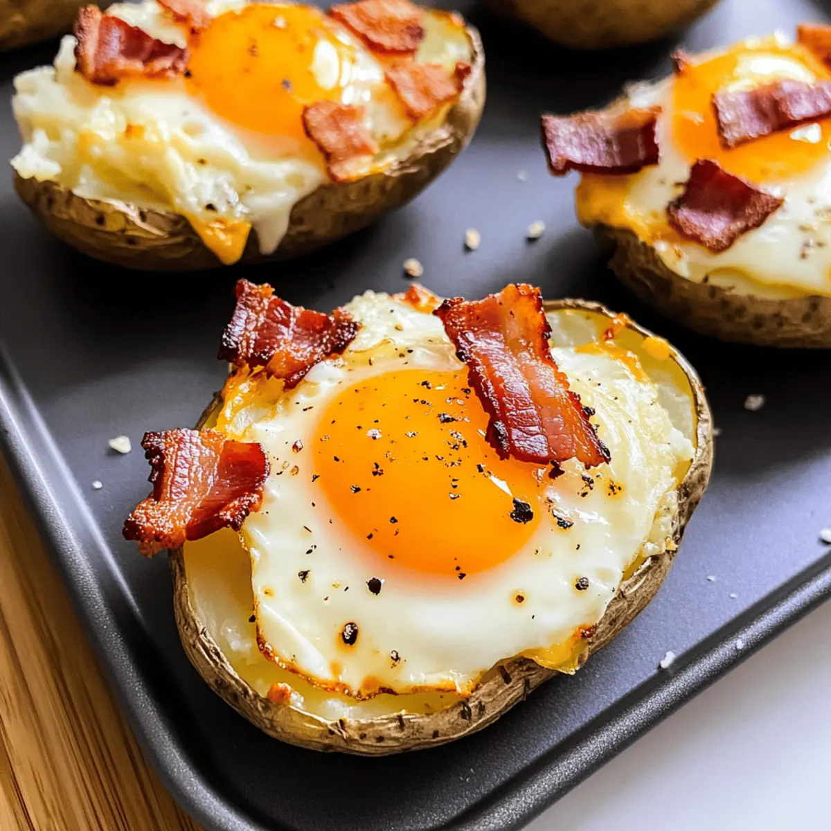 Twice Baked Loaded Breakfast Potatoes for Cozy Mornings
