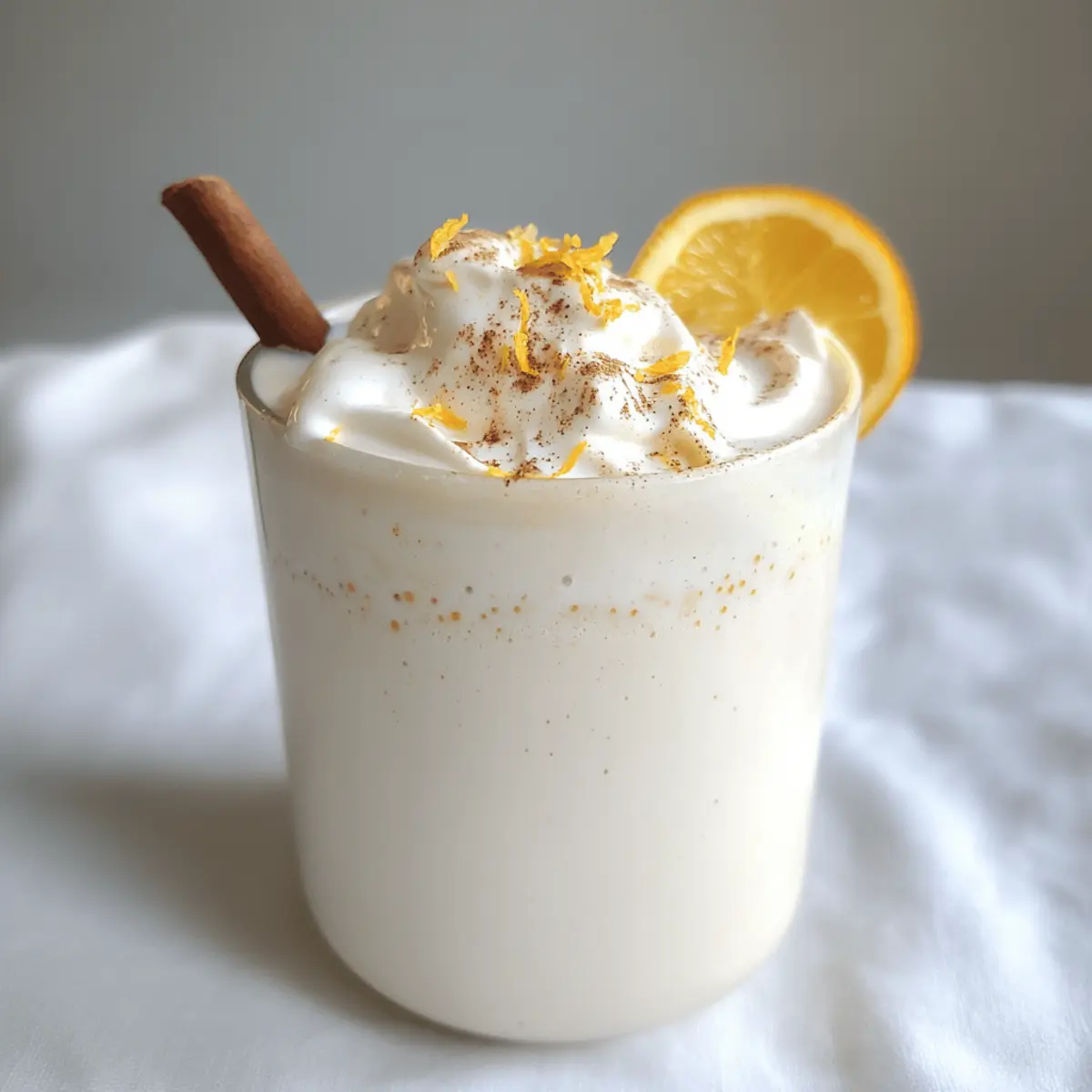 Creamy White Chocolate Orange Almond Cocoa to Warm Your Soul