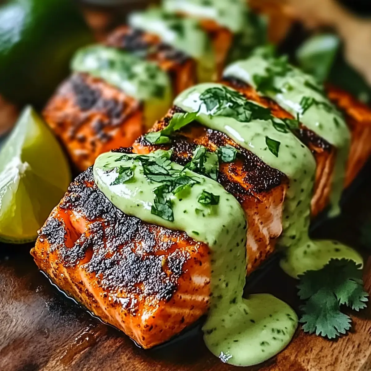 Cajun Salmon Avocado Lime: Healthy Flavor Explosion!