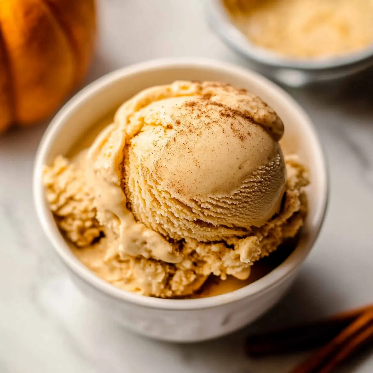 Creamy Pumpkin Ice Cream That Tastes Like Fall Bliss