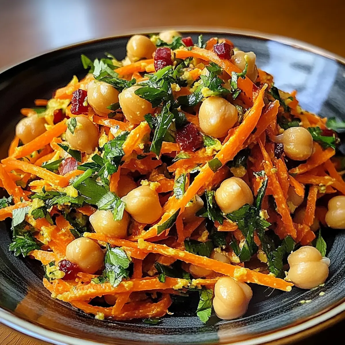 Carrot Ginger Chickpea Salad: A Fresh & Flavorful Vegan Bowl