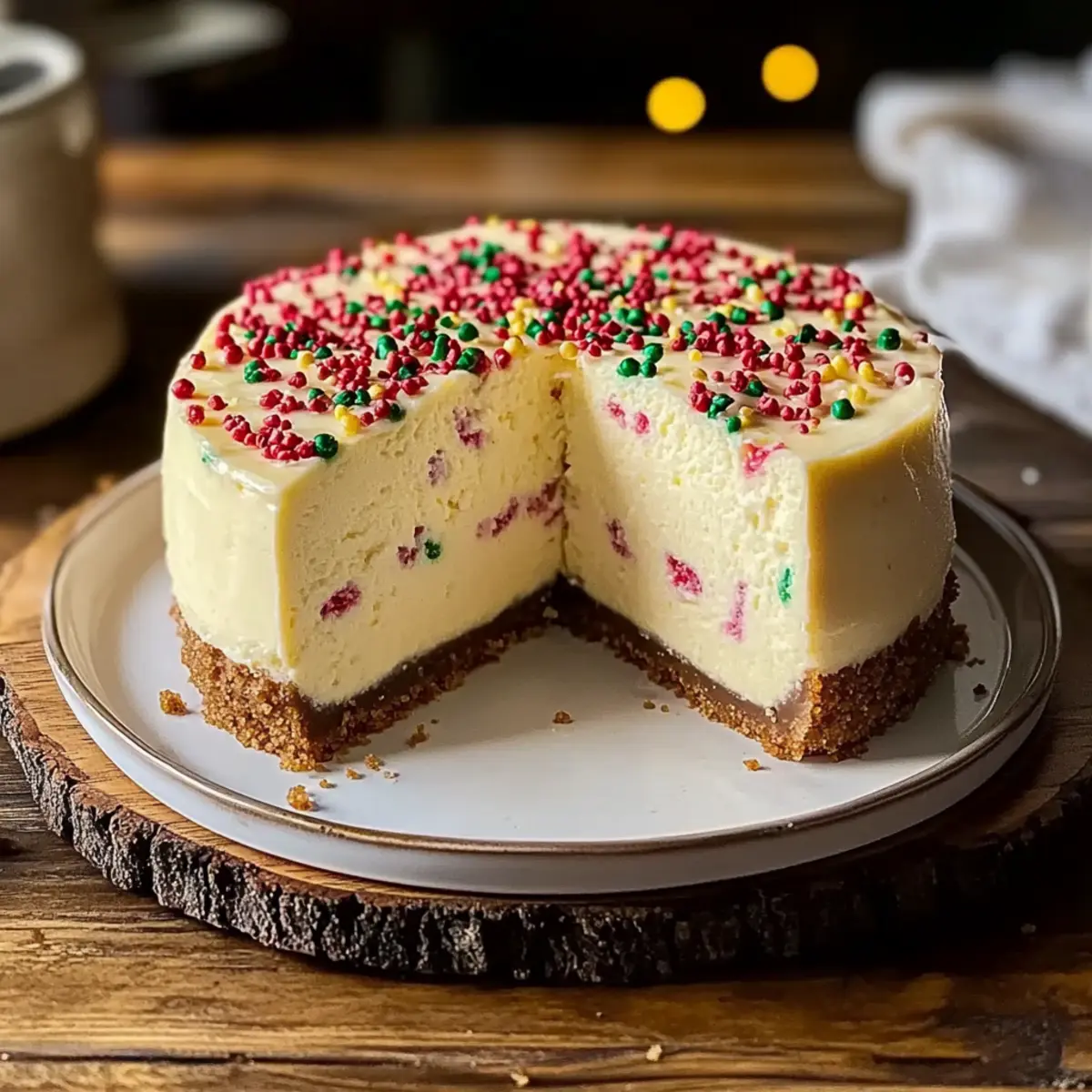 Irresistible Sugar Cookie Cheesecake for Sweet Tooth Cravings