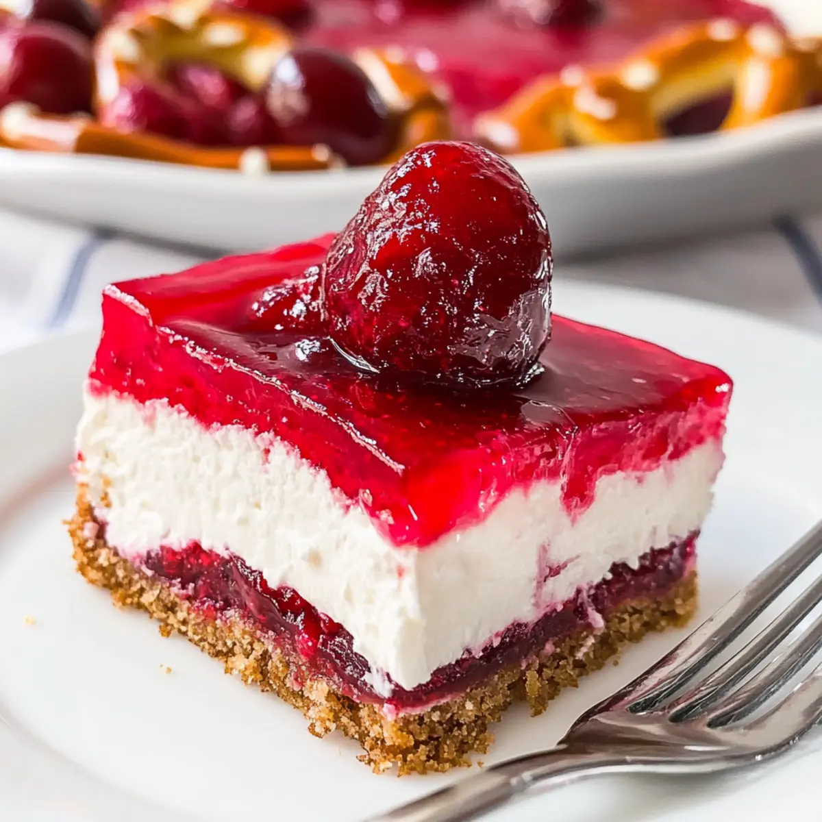 Cranberry Pretzel Salad: Festive No-Bake Treat to Savor