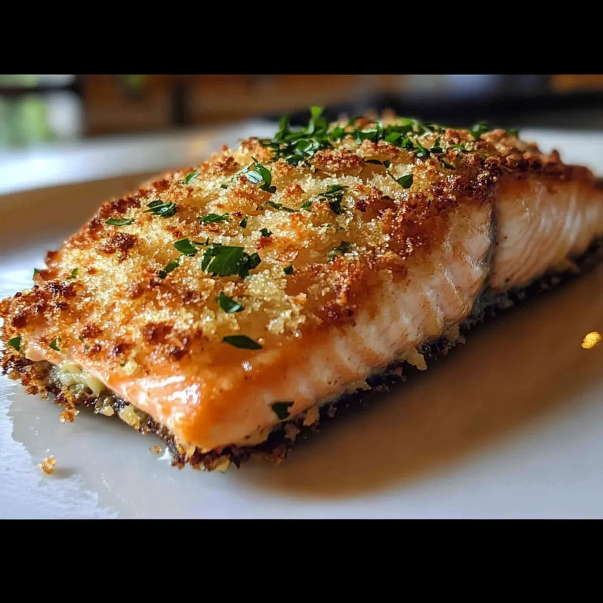 Crispy Parmesan Crusted Baked Salmon for Quick Healthy Meals