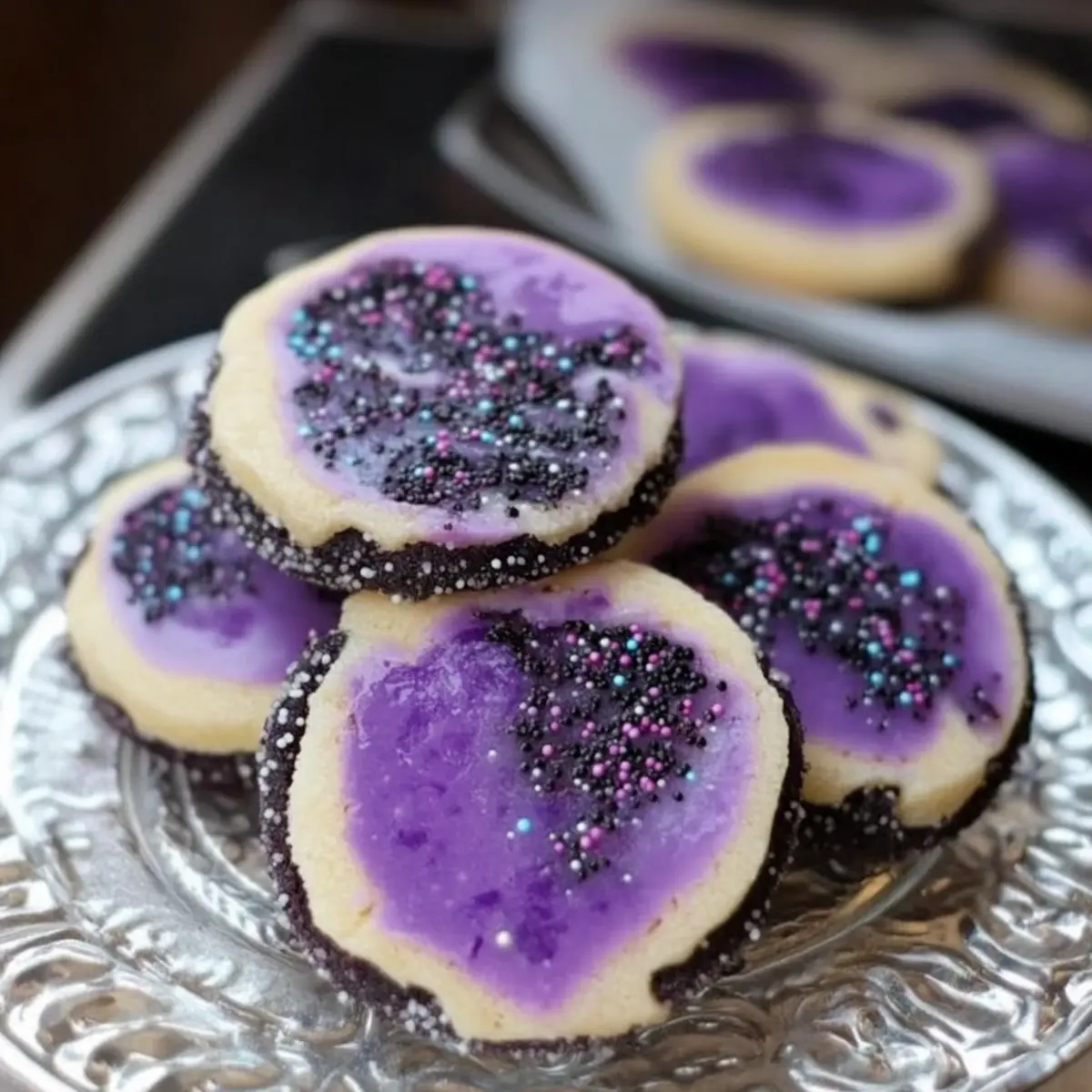 Sparkling Geode Cookies That Wow Kids and Adults Alike
